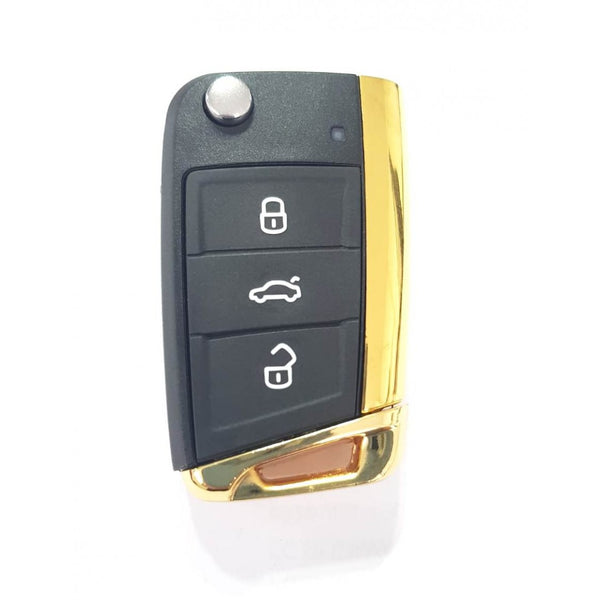 Carcasa Cheie VW Gold 3 Butoane Lamela HU 66