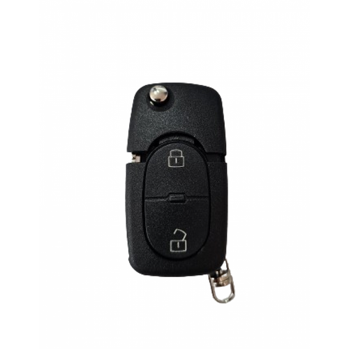 Cheie completa VW 2 butoane rotunde cu electronica si cip