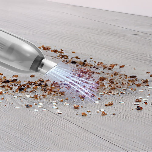 Aspirator Compact Premium Tip Pistol Aspirator cu Aspirare si Suflare, pentru Casa Masina, Multifunctional fara Fir, incarcare 4000mAh