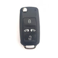 Carcasa cheie briceag after market , compatibi cu VW, 4 butoane, cu logo