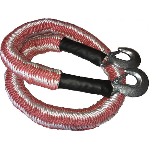 Chinga tractare, flexibila, 2500 - 3000 kg, 4m, alb - rosu