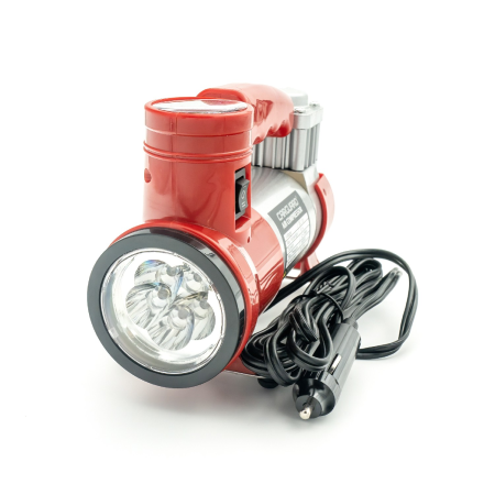 Compresor Auto Portabil Metalic Carguard ,   12V, 150 PSI, Lanterna LED si Manometru Analogic