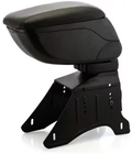 Cotiera Auto Universala Premium, Piele Ecologica Neagra, Reglabila pe Inaltime  Rabatabila, Kit Montaj Inclus