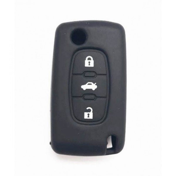 Husa Silicon Peugeot/citroen 3 Butoane