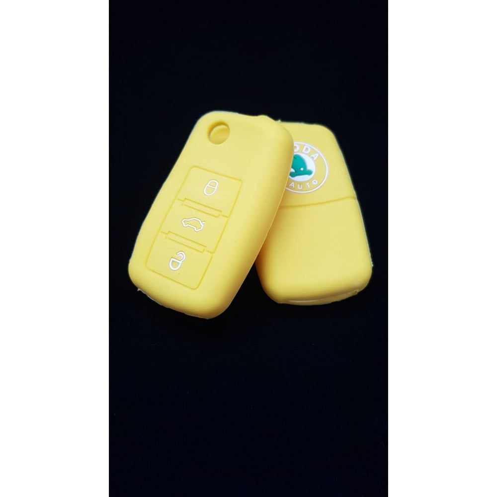 Husa Silicon Skoda 3 Butoane