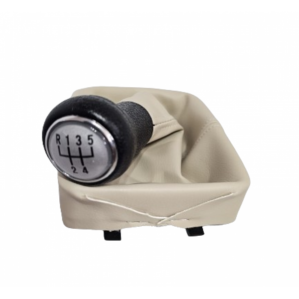 Nucă Schimbător Viteze SCHIMBATOR VW POLO (2002-2009) - 5 VITEZE / 12MM / CULOARE CREM (BEIGE)