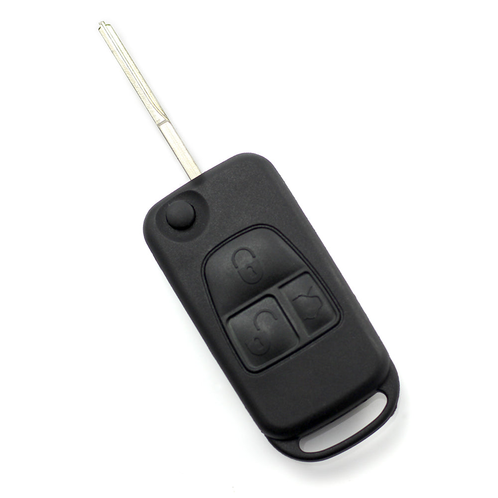 Mercedes Benz - Carcasa tip cheie briceag cu 3 butoane, lama 2 