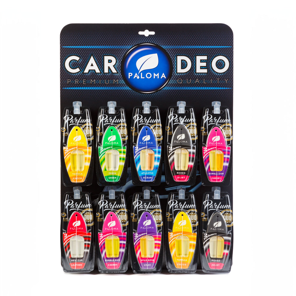 Odorizant Auto Premium Paloma Duo Display 45 buc