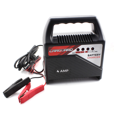 Redresor Auto Carguard 12V ,   4A, Incarcare Inteligenta, Capacitate 1.2 - 75Ah, Protectie Completa