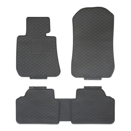 Covorase auto cauciuc tip tava cu bordura 3 cm - pentru Bmw Seria 3 (E 90 E91) (2004-2013), antiderapante