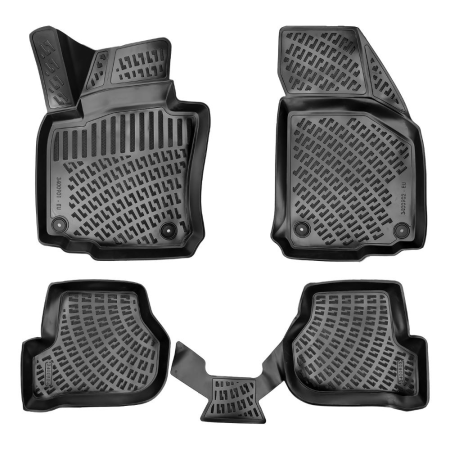 Set Covorase Auto Tavita Skoda Octavia 2 (2004-2013) Cauciuc TPE