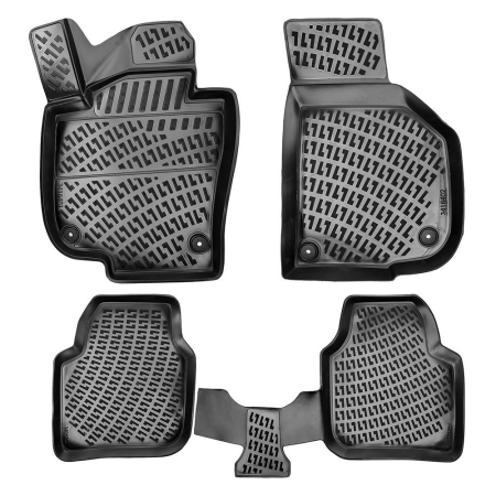 Set Covorase Auto Tavita Skoda Superb 2 (2008-2015) Cauciuc TPE