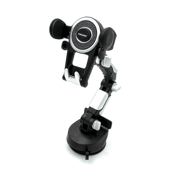 Suport auto/camion pentru telefon, montare pe bord sau parbirz, cu brat extensibil - Carguard