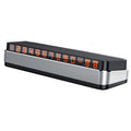 Suport Numar de Telefon pentru Parcare Auto Suport pentru Numarul de telefon, Pop-Up pentru Ascundere, Banda Adeziva Inclusa, 150 x 52 x 60 mm, Cifre Rosii