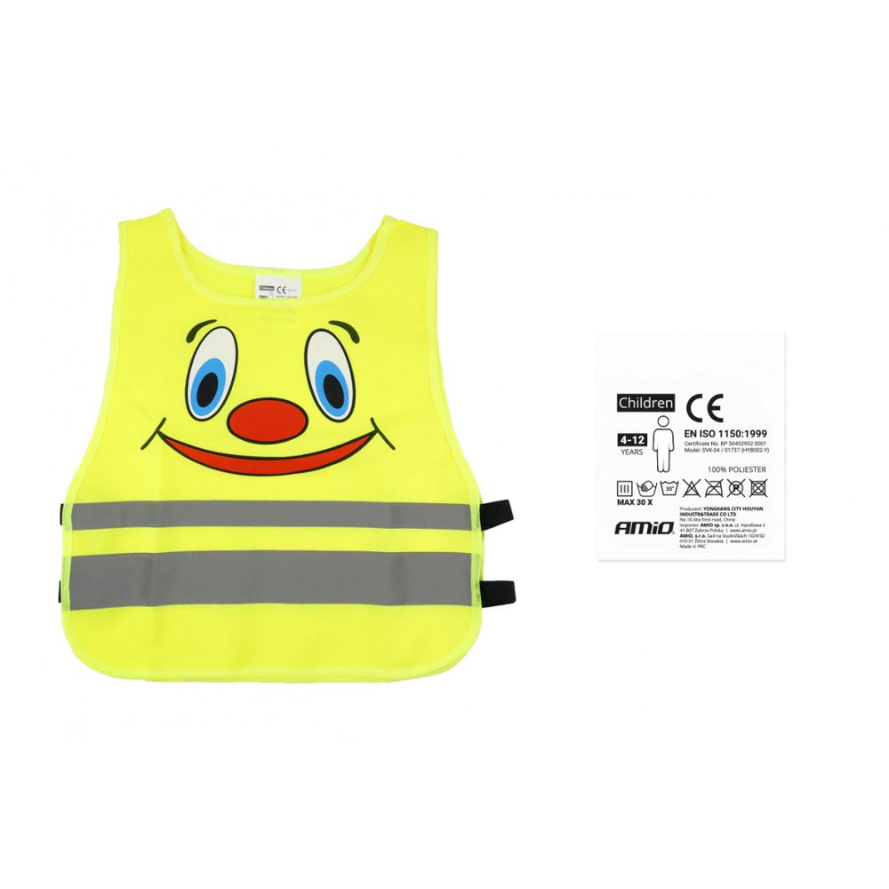 Vesta Reflectorizanta Pentru Copii / Galbena / SVK-04